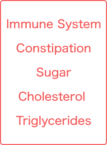 Immune System,Constipation,Sugar,Cholesterol,Triglycerides
