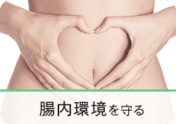 腸内環境を守る